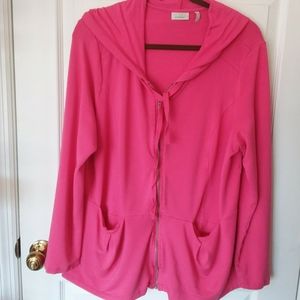 Hooded Jacket logo by Lori Goldstein sz XL